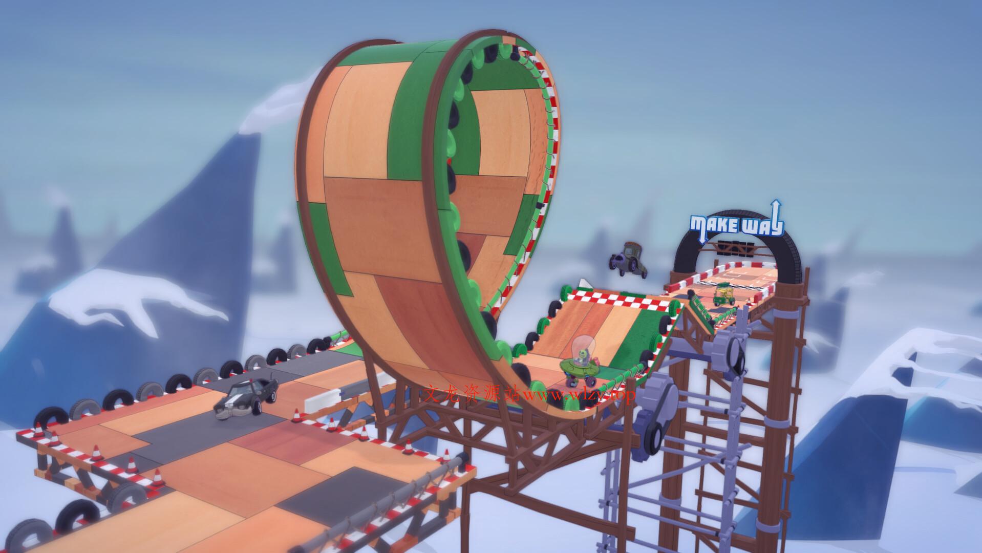 搭建赛道/Make Way