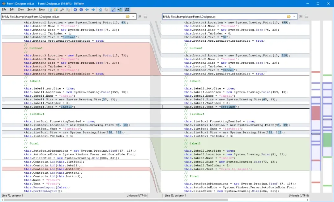Diffinity(免费代码比较与合并工具)-文龙资源站