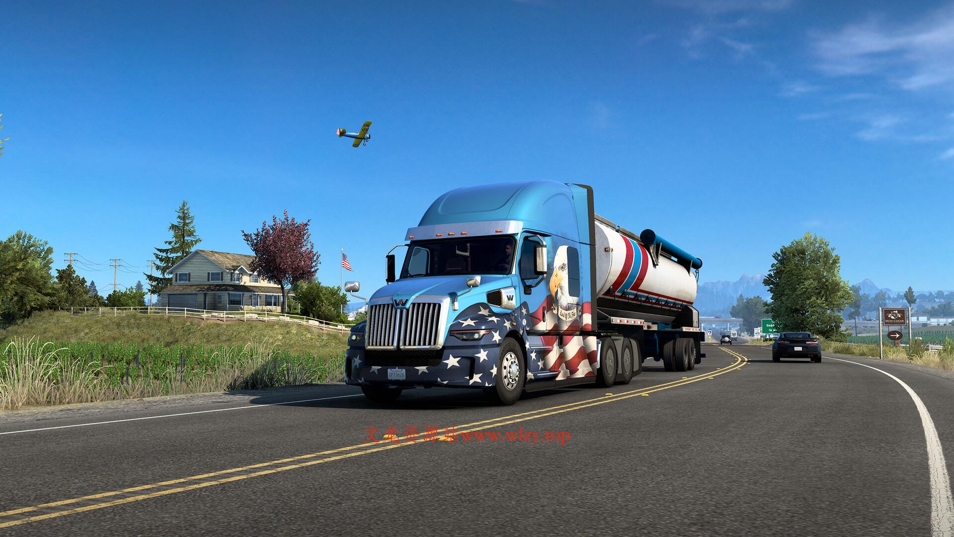 美国卡车模拟/American Truck Simulator/支持网络联机-文龙资源站