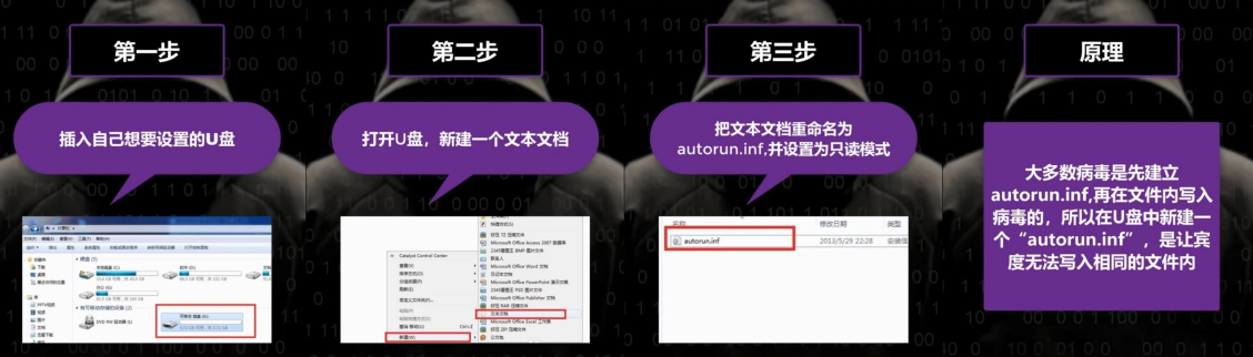 简单三步让你的U盘永不中毒-文龙资源站
