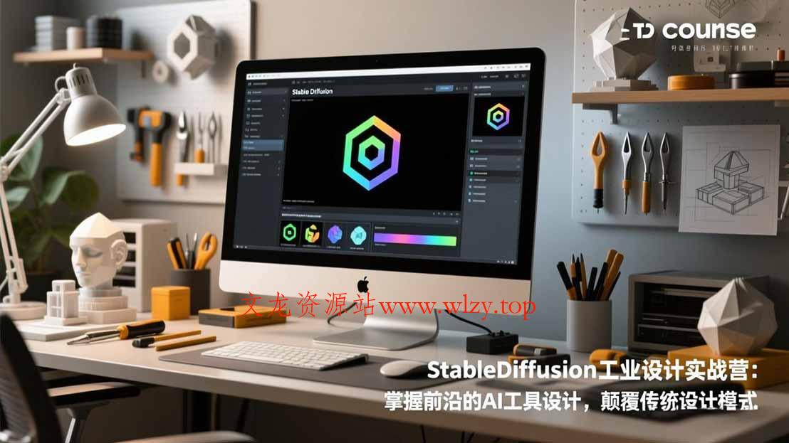 StableDiffusion工业设计实战营：掌握前沿的AI工具设计，颠覆传统设计模式-文龙资源站