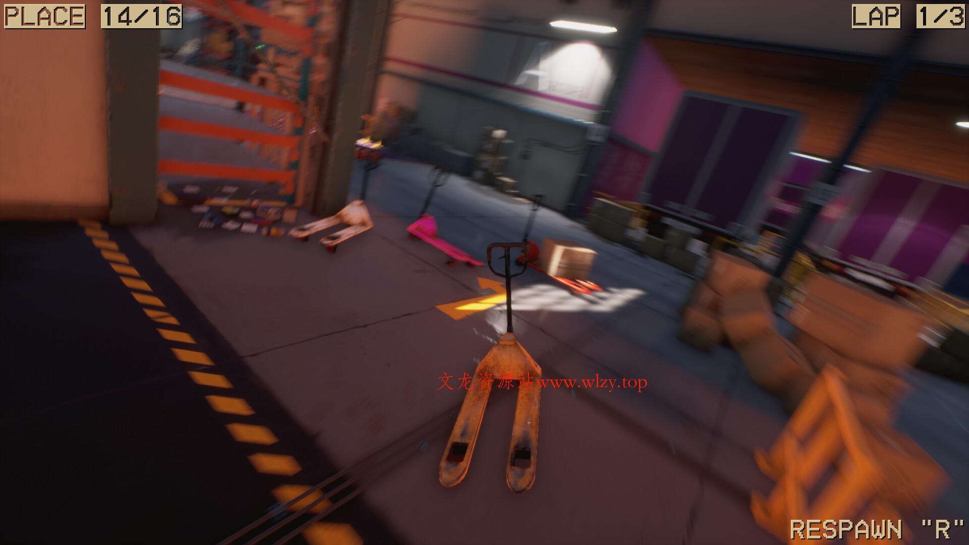 托盘搬运竞速/Pallet Jack Racing