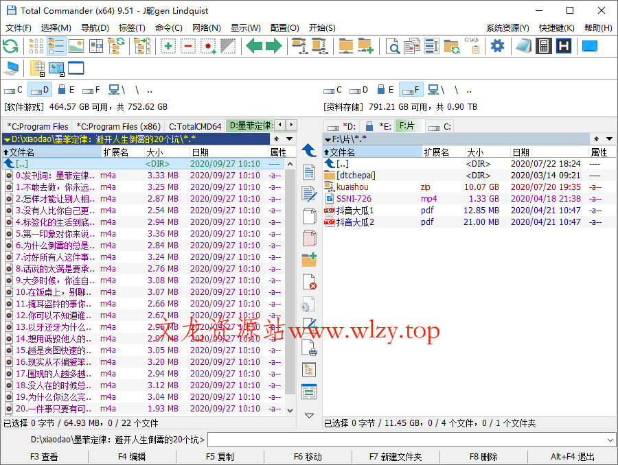 Total Commander v11.56增强版-文龙资源站