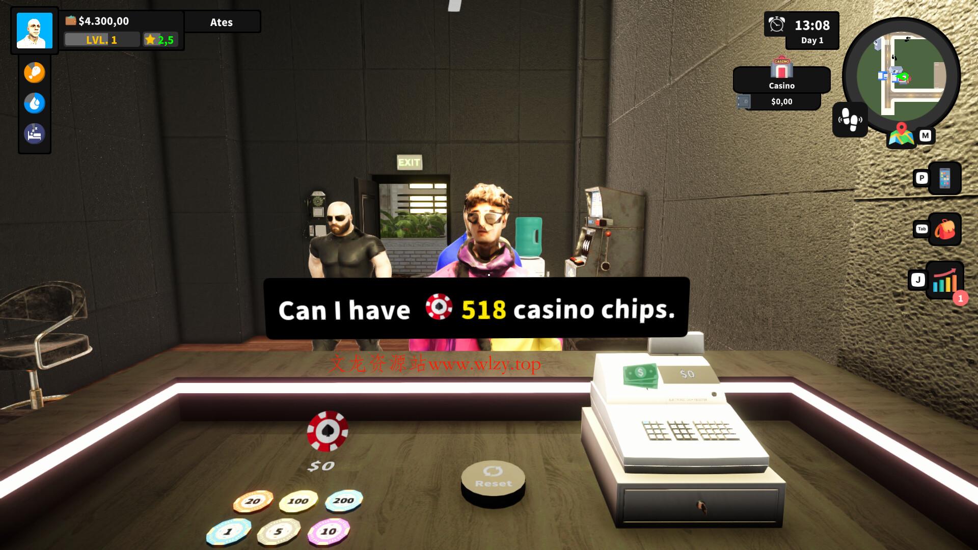 赌场经营模拟器/Casino Management Simulator-文龙资源站