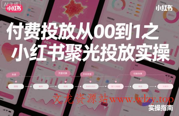 ‌⁢‍⁤⁣⁤⁣‍‬‬‬⁤⁤‌‬⁡‌⁣⁡⁣⁣‍⁣‍‍‬⁤‌⁤⁢‍‍⁢‍⁡‌付费投放从0到1之小红书聚光投放实操-文龙资源站