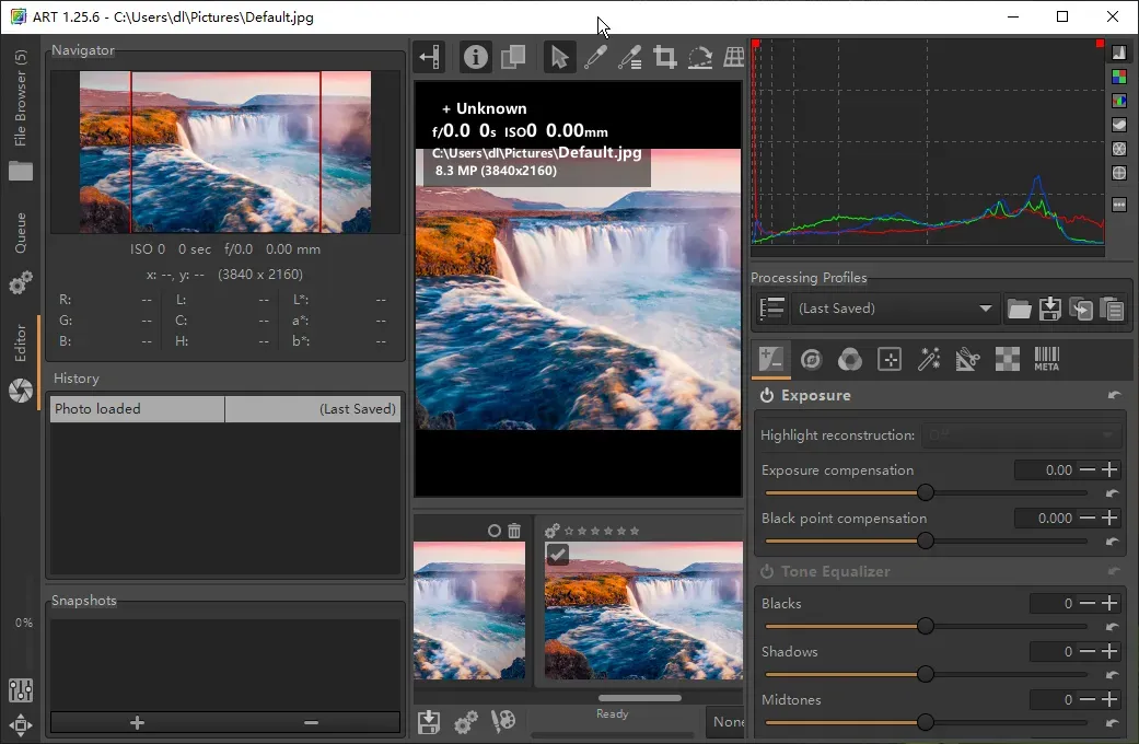ART(免费开源RAW图片处理软件)-文龙资源站