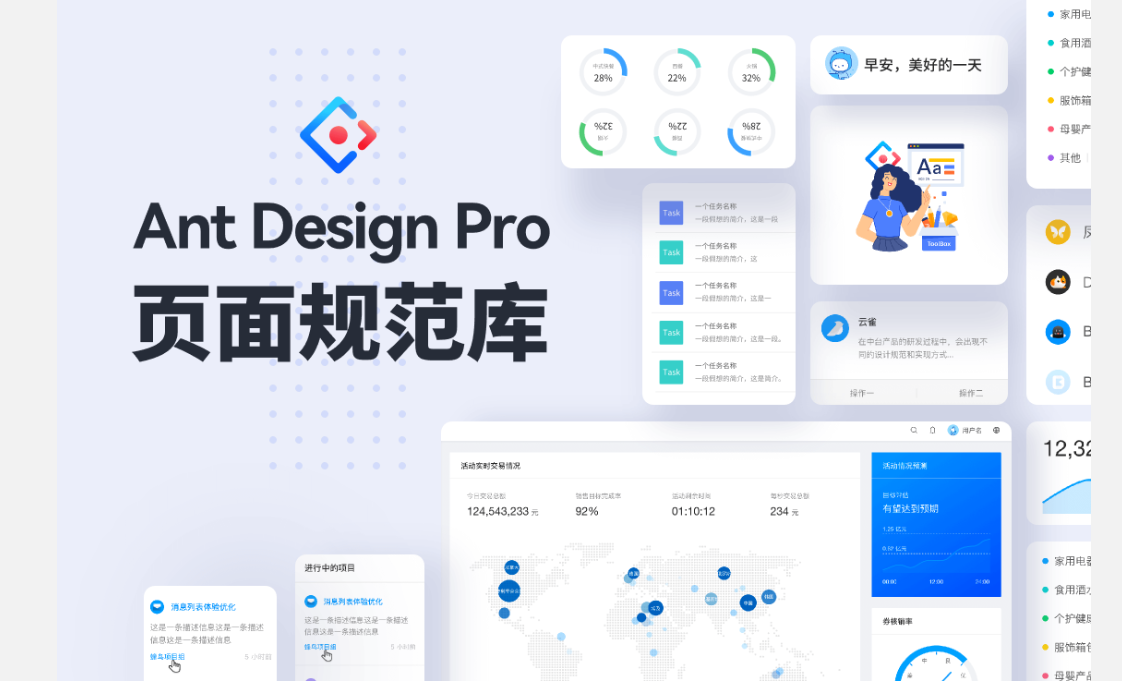 Ant Design(阿里开源前端UI框架及React组件库)-文龙资源站