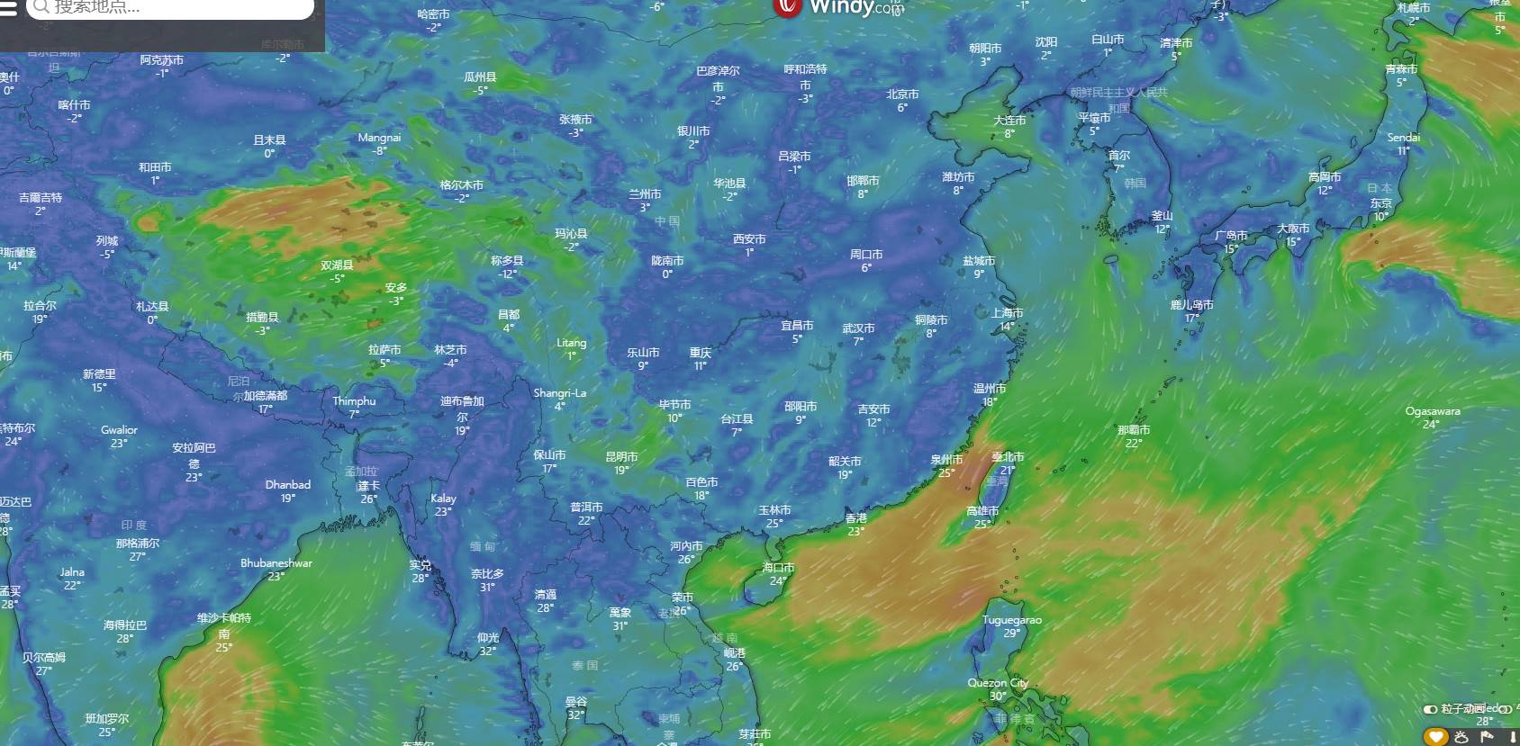 国外一款观测天气雷达网站-文龙资源站