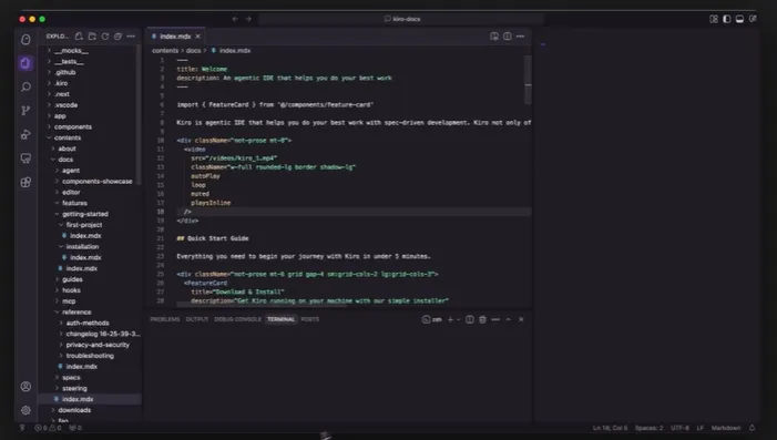 Kiro(亚马逊推出的AI编程工具)-文龙资源站