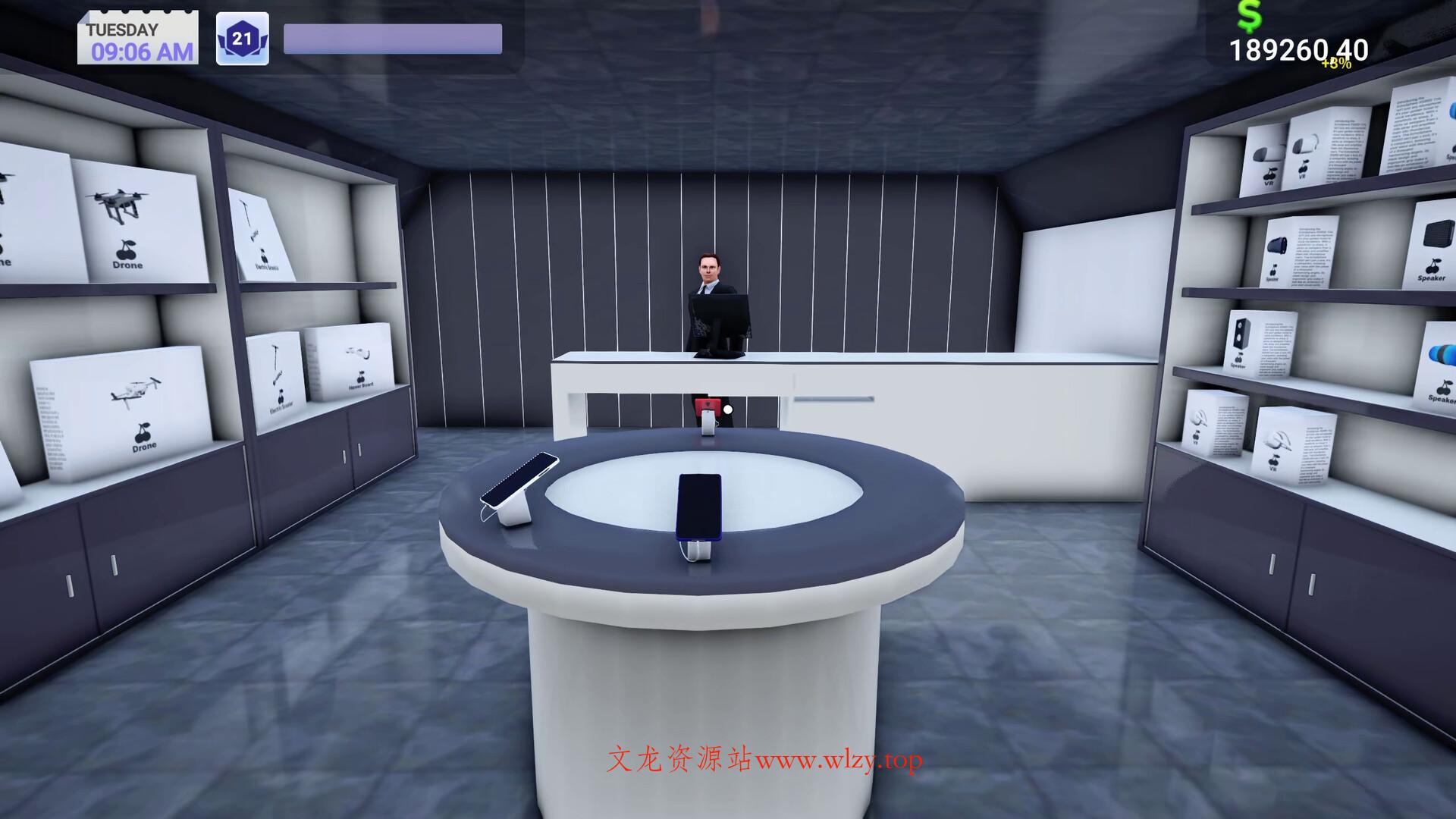 电子商店模拟器/Electronics Store Simulator-文龙资源站