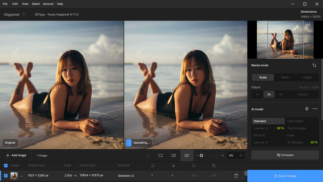 图片无损放大Topaz Gigapixel AI v8.4.4-文龙资源站