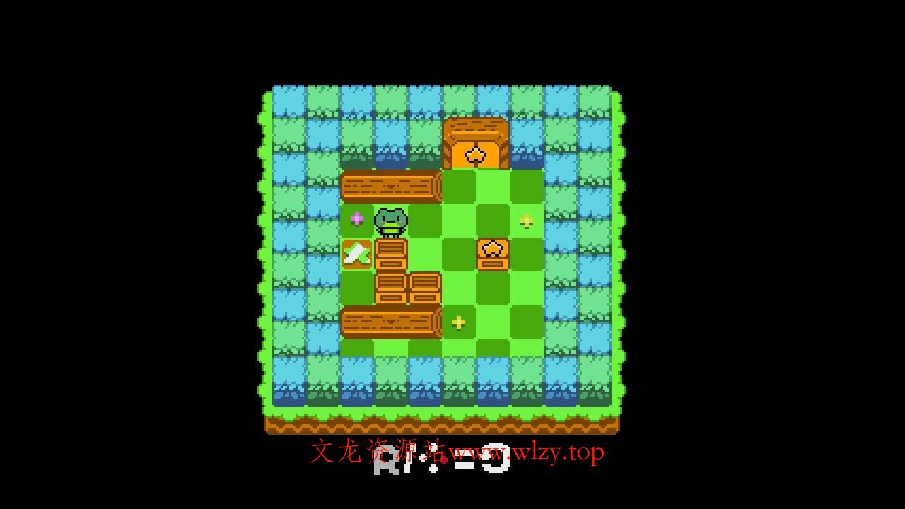 青蛙推箱子/SokoFrog-文龙资源站