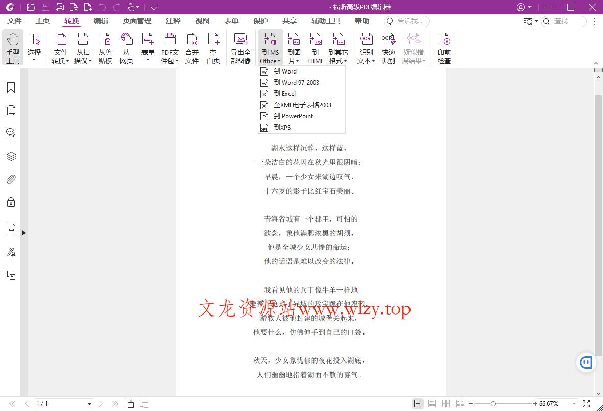 福昕高级PDF编辑器2025.2专业版-文龙资源站