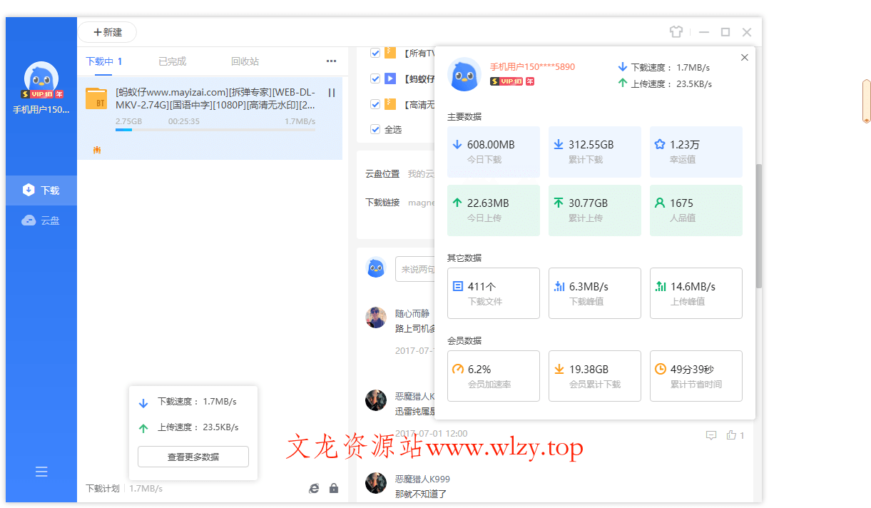 迅雷11 v12.4.1.3670绿色精简版-趣奇资源网-第8张图片 迅雷11 v12.4.1.3670绿色精简版-趣奇资源网-第8张图片