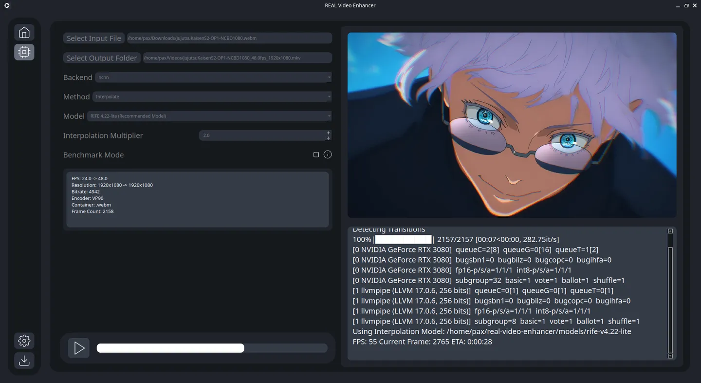 REAL Video Enhancer(开源免费的视频增强软件)-文龙资源站