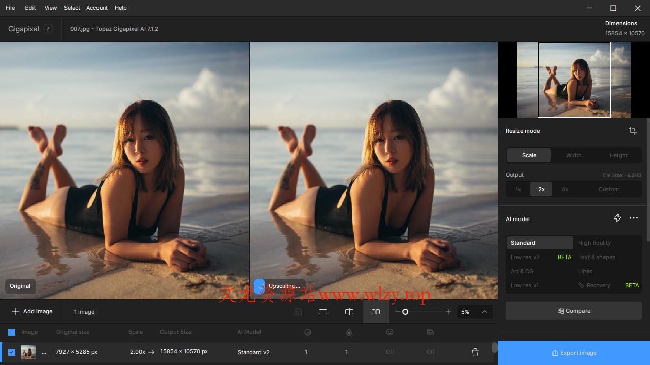 Topaz Gigapixel Pro Ai图像放大 v1.0.4高级版-文龙资源站