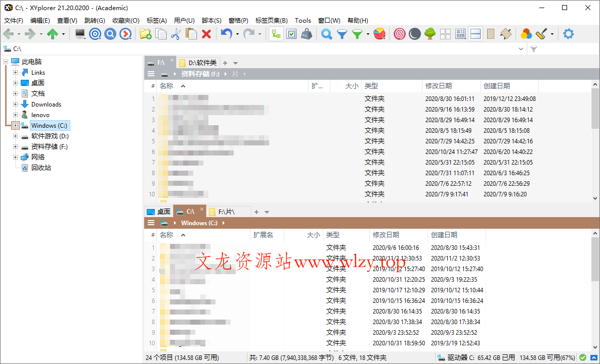 XYplorer v28.00.0500 绿色便携版-文龙资源站