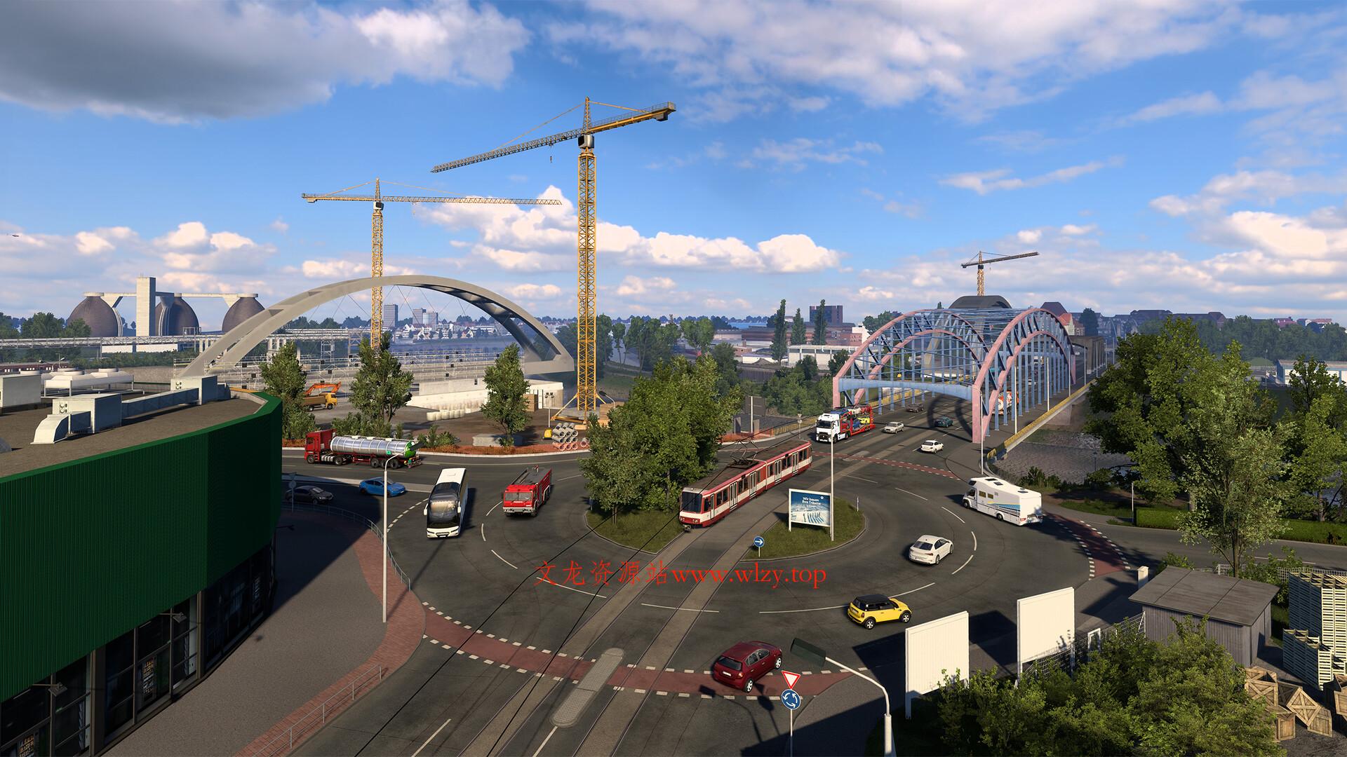 欧洲卡车模拟2/Euro Truck Simulator 2/支持网络联机-文龙资源站