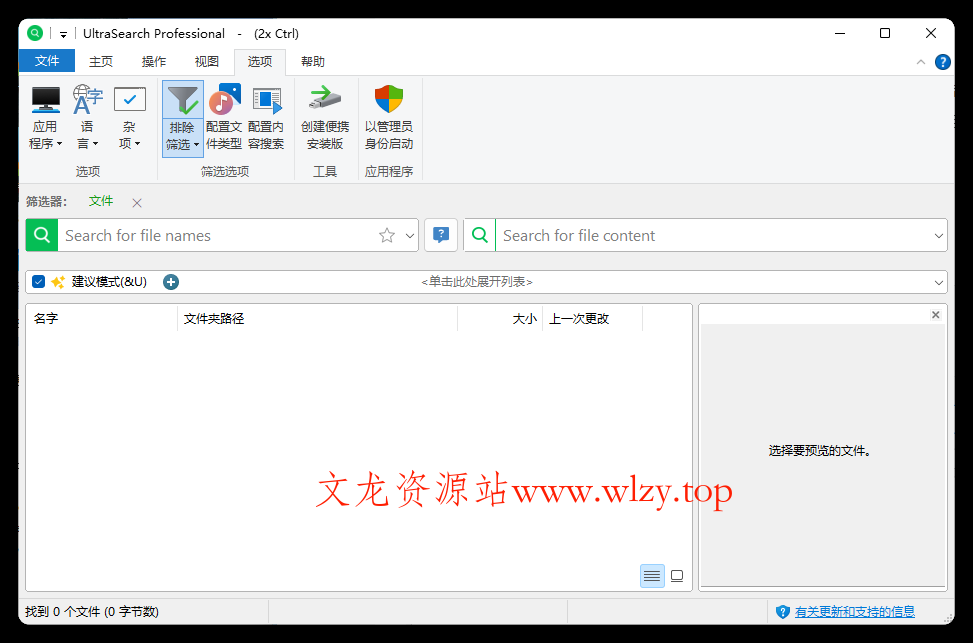 UltraSearch搜索v4.8.1.1181便携版-文龙资源站