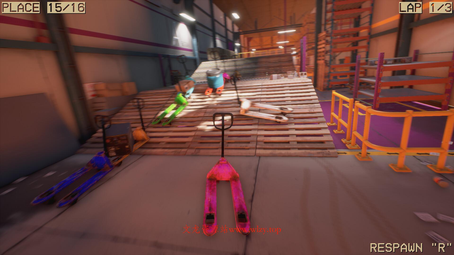 托盘搬运竞速/Pallet Jack Racing-文龙资源站