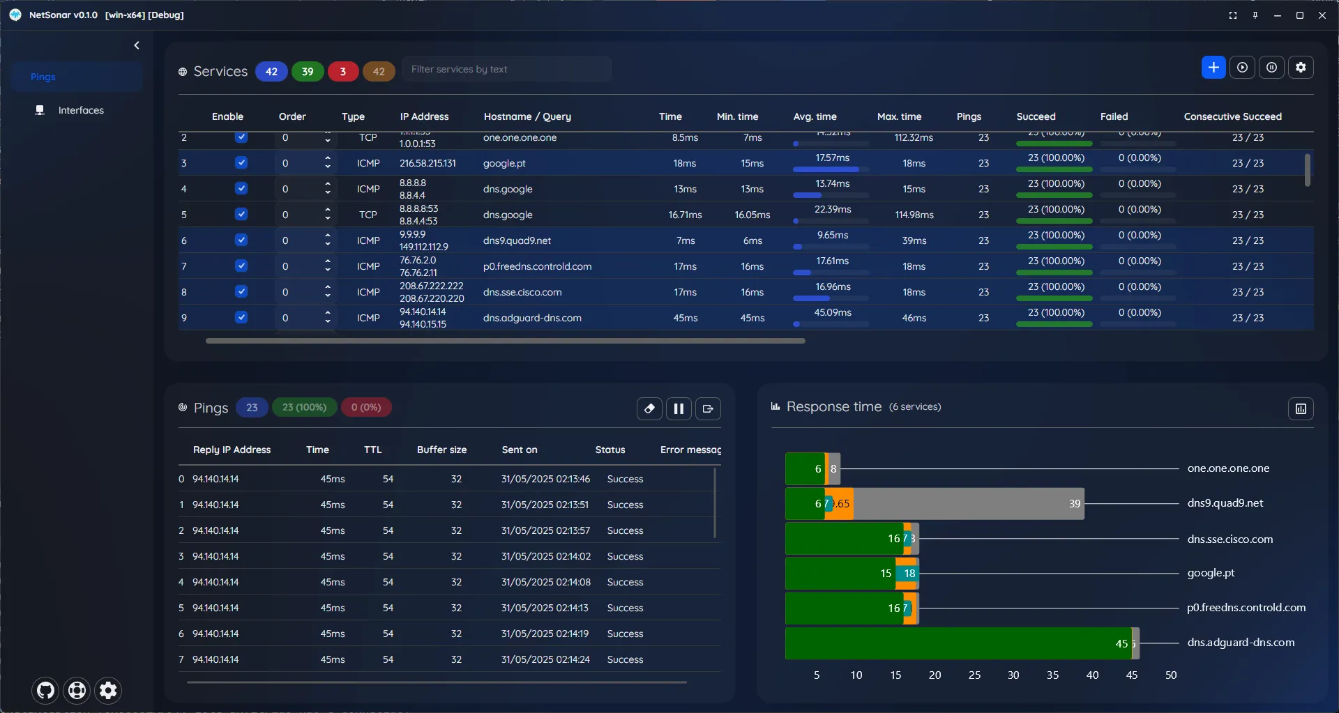 NetSonar(开源免费的网络诊断分析工具) NetSonar(开源免费的网络诊断分析工具)