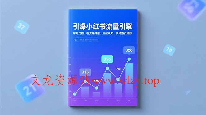 引爆小红书流量引擎，账号定位、视觉锤打造、底层认知，撬动首页推荐-文龙资源站