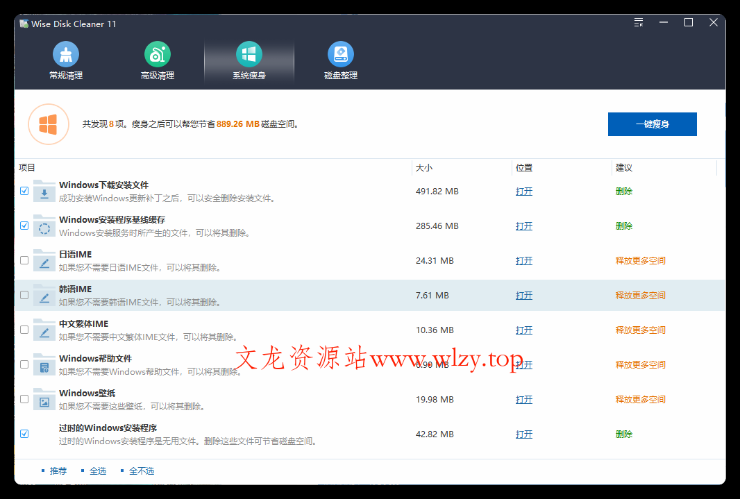 Wise Disk Cleaner v11.2.4.844绿色版-趣奇资源网-第7张图片