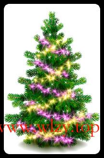 给你发圣诞树了 桌面小挂件-文龙资源站