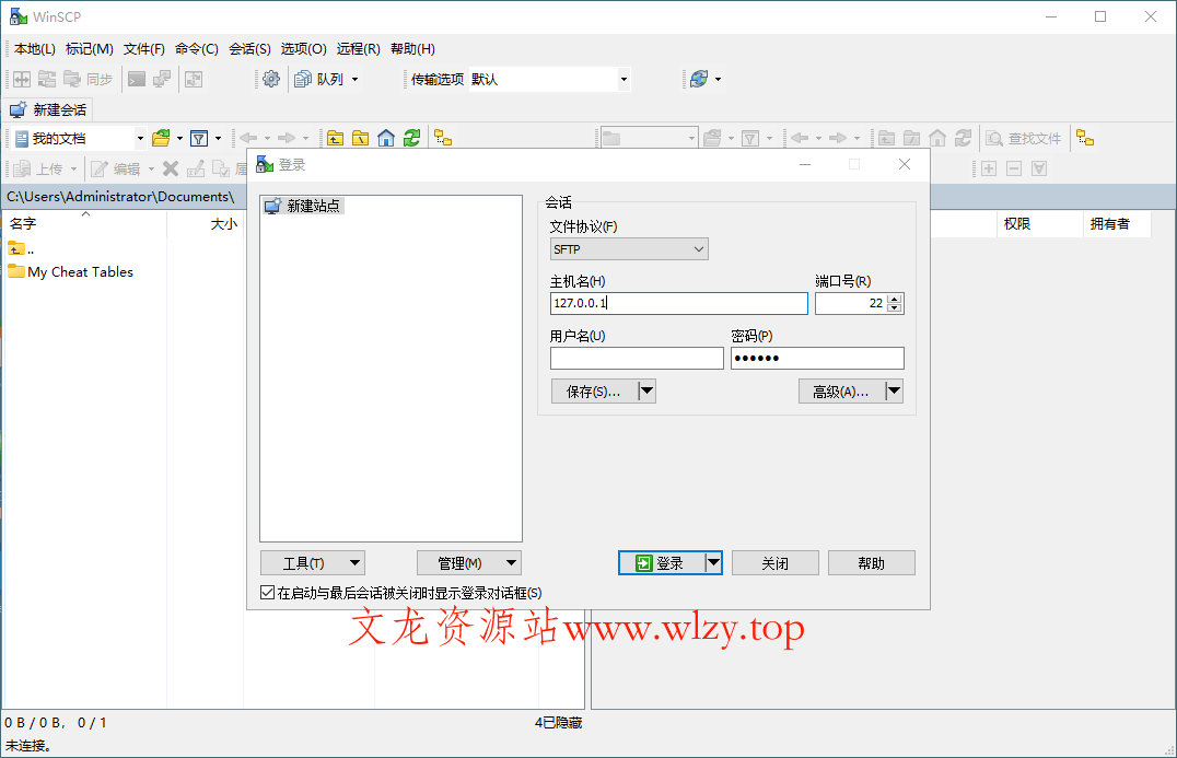 SSH客户端WinSCP v6.5.5便携版-文龙资源站