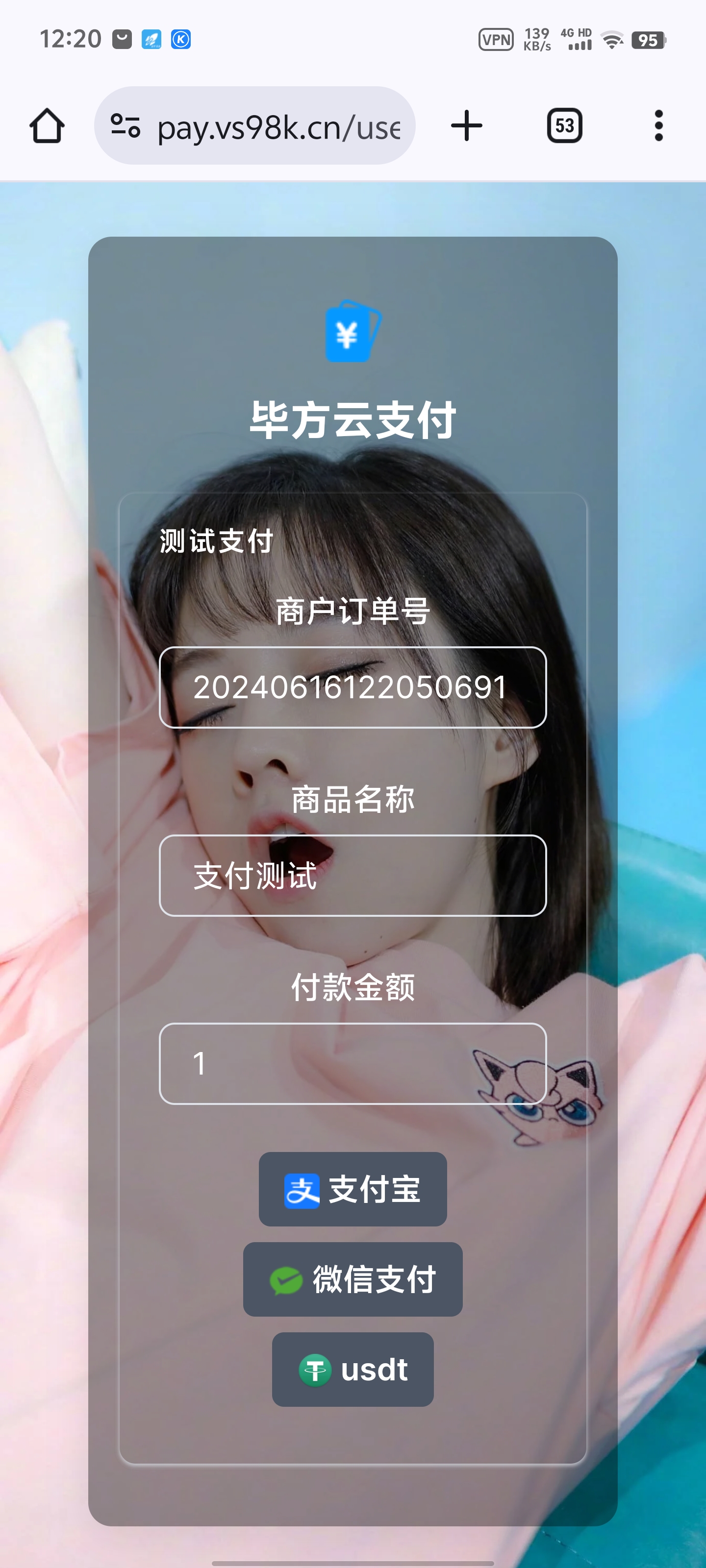 易支付美化模板开源-文龙资源站