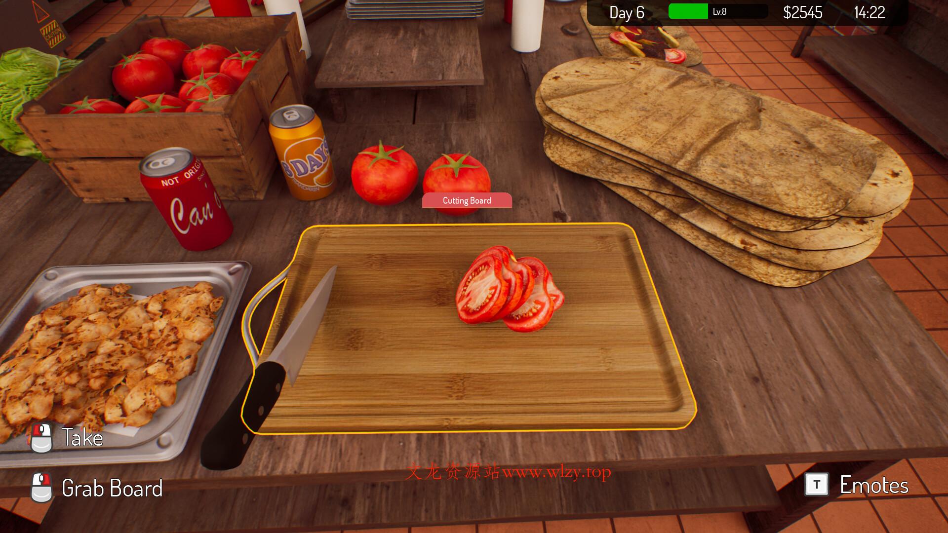 卷饼小店模拟器/Wrap House Simulator-文龙资源站